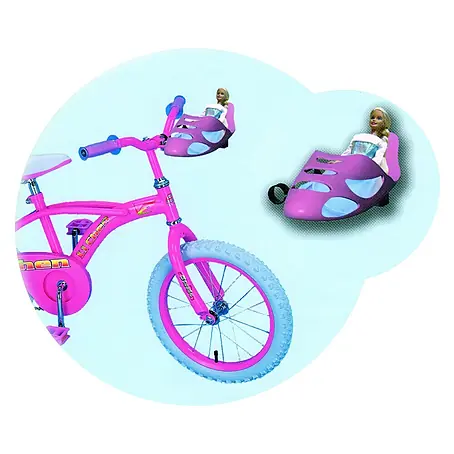 Cesta para bicicleta porta muñecas