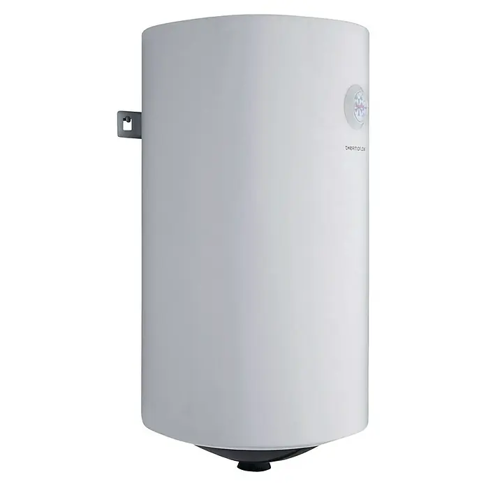 Thermoflow Warmwasserspeicher DS 30 - 30 l, Temperaturbereich: 30 °C - 75 °C - Abbildung eines Warmwasserbereiters von Thermoflow, einem kompakten und effizienten Gerät für die Warmwasserbereitung im Haushalt.