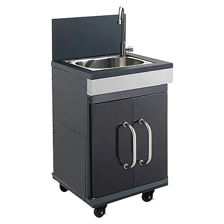 Mueble auxiliar lavadero modular para barbacoa Fidgi
