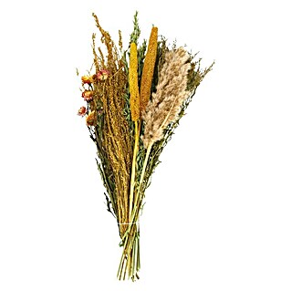 Ramo de flores secas (Largo: 70 cm, Amarillo)