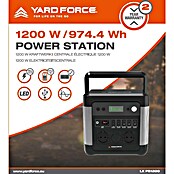 Yard Force Powerstation LX PS1200 (974,4 Wh, Nennleistung: 1.200 W, Max. Leistung: 2.400 W) | BAUHAUS