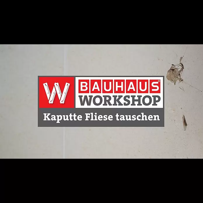 Feinsteinzeugfliese Cefalu - 30 x 30 cm, Grau, Matt - Eine kaputte Fliese ersetzen [Anleitung] | BAUHAUS Workshop