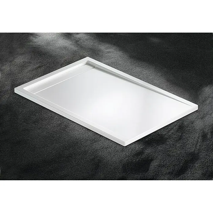 Camargue Duschwanne Tampico - L x B: 120 x 80 cm, Kunststoff, Weiß - Elegante, rechteckige Duschwanne in Weiß. Das schlichte Design passt perfekt in moderne Badezimmer und bietet eine komfortable Duschfläche.