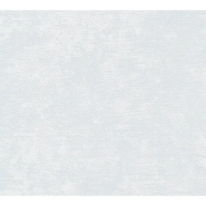 A.S. Création Attractive Vliestapete - Pastelles Beige-Weiß, Uni, 10,05 x 0,53 m - Die helle Tapete hat eine feine, unregelmäßige Struktur, die eine subtile Textur erzeugt und dem Raum optische Tiefe verleiht.