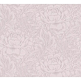 AS Creation Mata Hari Vliestapete Blumen (Rosa, Floral, 10,05 x 0,53 m)