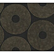 A.S. Création Desert Lodge Vliestapete Ethno-Kreise (Schwarz, Grafisch, 10,05 x 0,53 m) | BAUHAUS