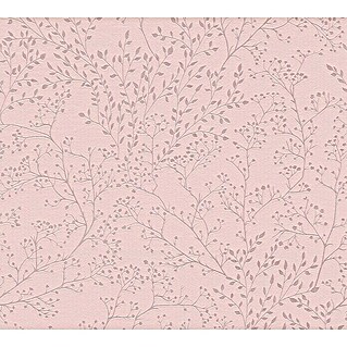 AS Creation Trendwall 2 Vliestapete Blumen (Rosa, Floral, 10,05 x 0,53 m)