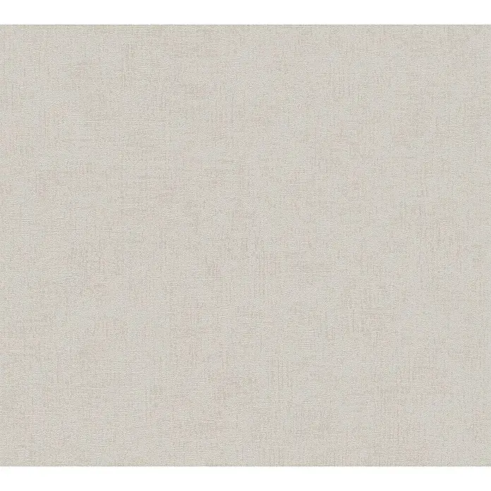 A.S. Création Titanium 3 Vliestapete - Grau/Weiß, Uni, 10,05 x 0,53 m - Feine Texturtapete in einem sanften Grauton, ideal für moderne und klassische Raumgestaltungen. Schafft eine ruhige, elegante Atmosphäre.