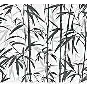 A.S. Création Michalsky 4 Vliestapete Bambus (Schwarz/Weiß, Floral, 10,05 x 0,53 m) | BAUHAUS