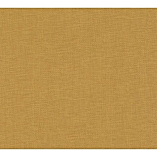 AS Creation Hygge 2 Vliestapete Gewebe (Gelb/Gold, Uni, 10,05 x 0,53 m)