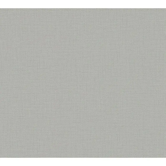 A.S. Création My Home My Spa Vliestapete Textstruktur I - Dunkelgrau, Uni, 10,05 x 0,53 m - Nahaufnahme eines eleganten, grauen Stoffes mit subtiler Textur, ideal für anspruchsvolle Designprojekte und hochwertige Polsterarbeiten.