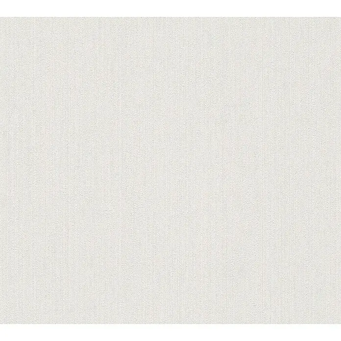 A.S. Création Mata Hari Vliestapete - Creme, Uni, 10,05 x 0,53 m - Feine, helle Textur mit subtilen vertikalen Linien, ideal für Hintergründe und subtile Designelemente. Die dezente Struktur verleiht Tiefe und Eleganz.