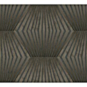 AS Creation Titanium 3 Vliestapete 3D-Effekt Waben (Schwarz, 3D-Optik, 10,05 x 0,53 m) | BAUHAUS