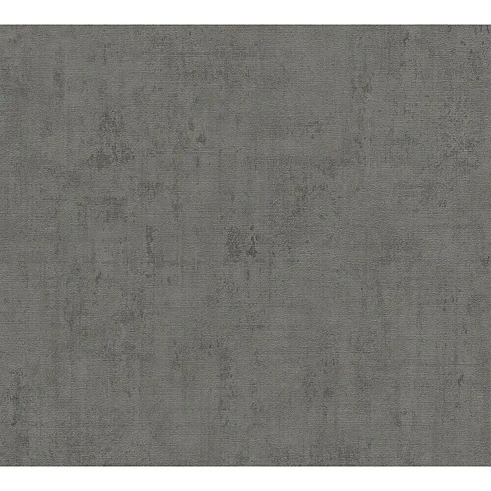 A.S. Création Cuba Vliestapete - Grau, Uni, 10,05 x 0,53 m - Grauer Stoffhintergrund mit subtiler Textur, ideal für minimalistische Designs und verleiht eine elegante Note mit feiner Struktur.
