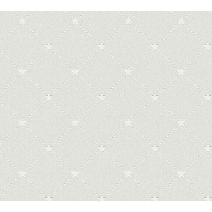 A.S. Création Michalsky 4 Vliestapete Sterne (Grau/Weiß, Grafisch, 10,05 x 0,53 m) | BAUHAUS