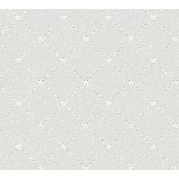 A.S. Création Michalsky 4 Vliestapete SterneGrau/Weiß, Grafisch, 10,05 x 0,53 m