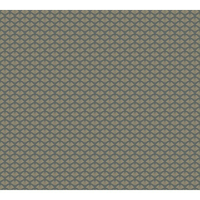 A.S. Création Trendwall 2 Vliestapete Art Deco klein (Gold, Grafisch, 10,05 x 0,53 m)