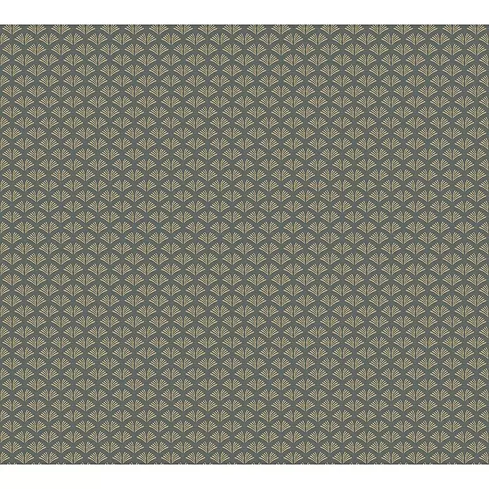 A.S. Création Trendwall 2 Vliestapete Art Deco klein - Gold, Grafisch, 10,05 x 0,53 m - Detailaufnahme
