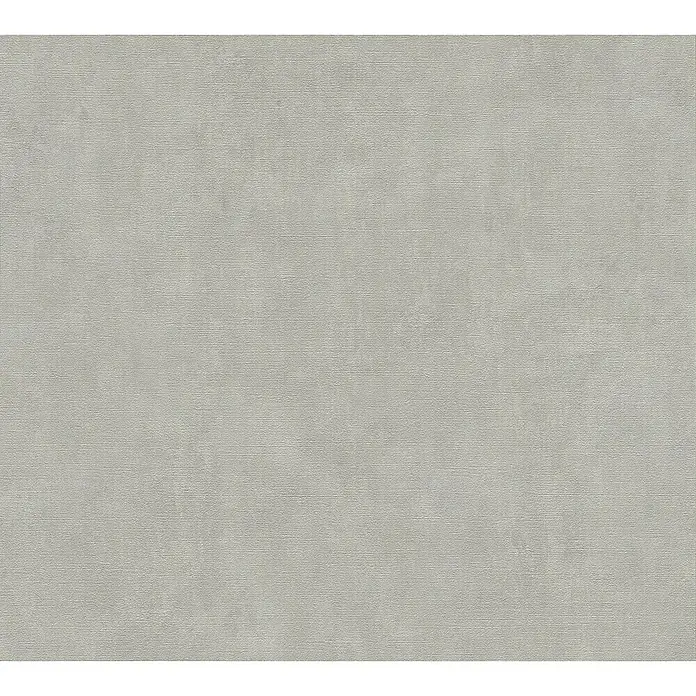 A.S. Création Cuba Vliestapete - Beige, Uni, 10,05 x 0,53 m - Feine Textur eines hellgrauen Stoffes. Ideal für Hintergründe, Designprojekte oder zur Darstellung von Textilien. Vielseitig einsetzbar.