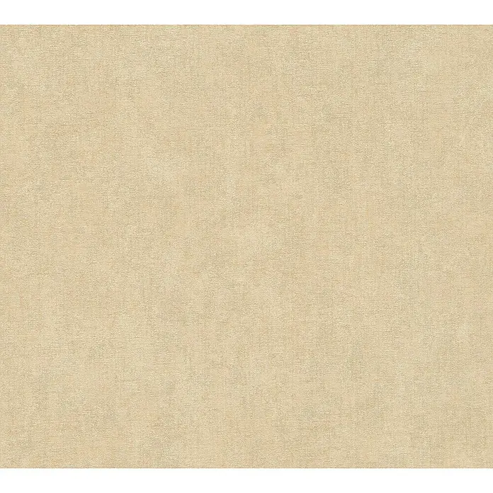 A.S. Création Hygge 2 Vliestapete - Beige, Uni, 10,05 x 0,53 m - Beiger Stoffhintergrund mit subtiler Textur. Ideal für vielseitige Designprojekte und schafft eine warme, natürliche Atmosphäre.