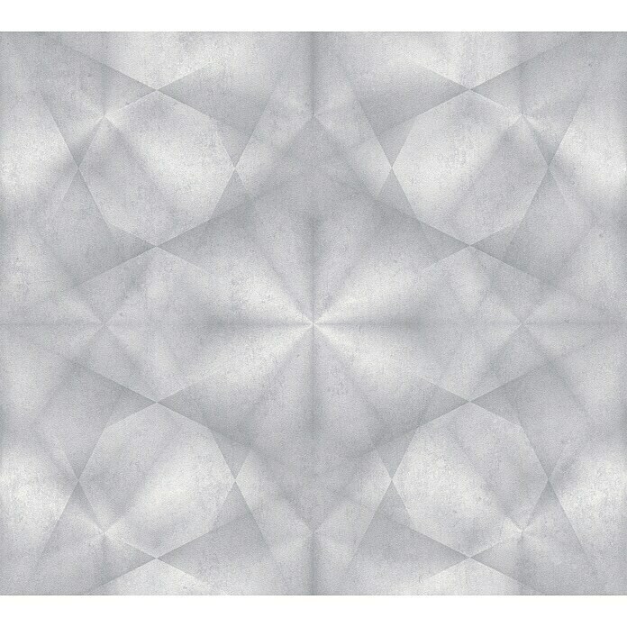 AS Creation My Home My Spa Vliestapete Hologramm (Grau, 3D-Optik, 10,05 x  0,53 m) | BAUHAUS