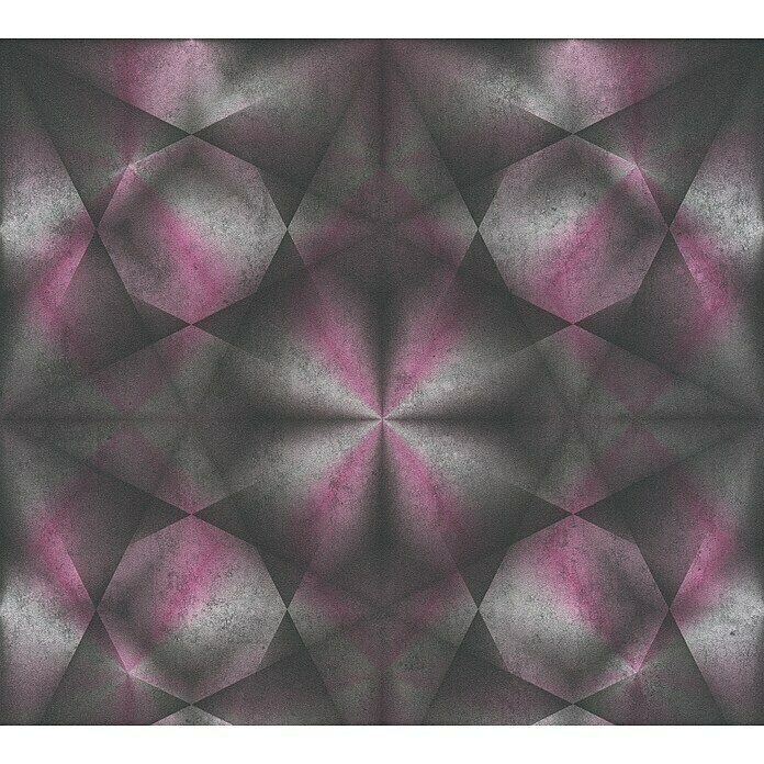 AS Creation My Home My x 3D-Optik, | 10,05 Vliestapete Hologramm BAUHAUS (Violett, Spa m) 0,53
