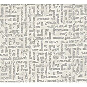 A.S. Création My Home My Spa Vliestapete Tetris (Weiß/Metallic, Grafisch, 10,05 x 0,53 m) | BAUHAUS