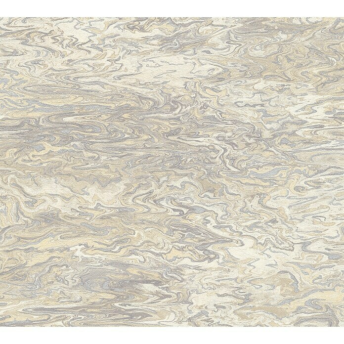 AS Creation My Home My Spa Vliestapete Marmor (Creme/Grau, Steinoptik,  10,05 x 0,53 m) | BAUHAUS