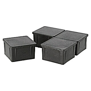 Fußkappen (Passend für: Sunfun Garten-Tischgestell Vari Desk Flying 300 x 100 cm)