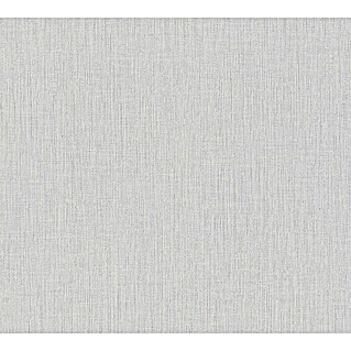 AS Creation Daniel Hechter 6 Vliestapete Textilstruktur (Grau, Uni, 10,05 x 0,53 m)
