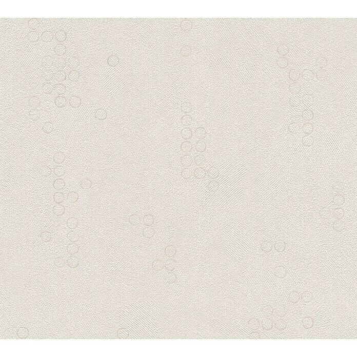 AS Creation Attractive Vliestapete Kreise (Beige, Grafisch, 10,05 x 0,53 m)  | BAUHAUS | Malerbürsten