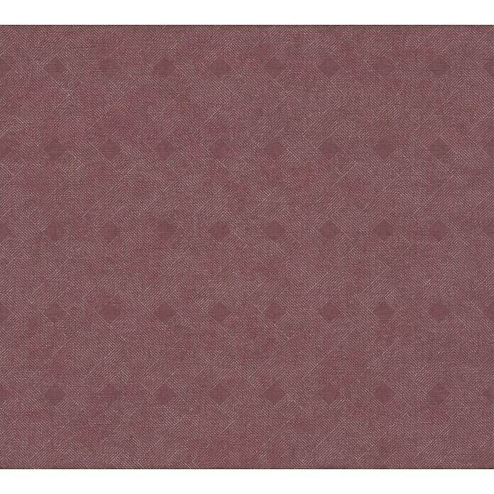 A.S. Création Cuba Vliestapete Design (Rot, Grafisch, 10,05 x 0,53 m)