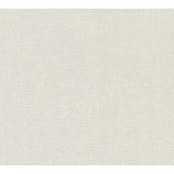 A.S. Création Hygge 2 Vliestapete Gewebe - Rosè, Uni, 10,05 x 0,53 m - Nahtlose hellgraue Webstofftextur.