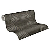 AS Creation Titanium 3 Vliestapete 3D-Effekt Waben (Schwarz, 3D-Optik, 10,05 x 0,53 m) | BAUHAUS