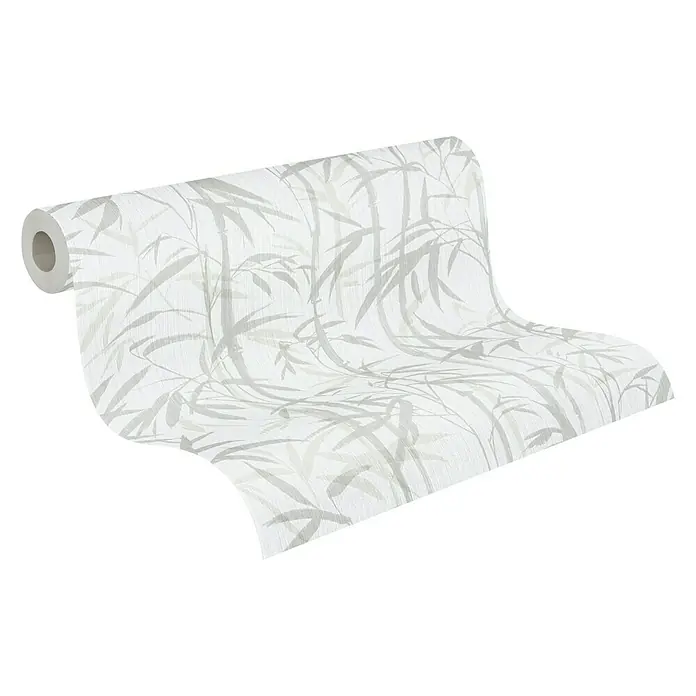 A.S. Création Michalsky 4 Vliestapete Bambus - Beige/Creme, Floral, 10,05 x 0,53 m - Eine Rolle stilvoller Vliestapete mit einem eleganten Bambusmuster, perfekt um jedem Raum einen Hauch von Natur und Ruhe zu verleihen.