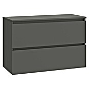 Artysan Mueble de lavabo Kenia Top (Ancho: 100 cm, Antracita) | BAUHAUS