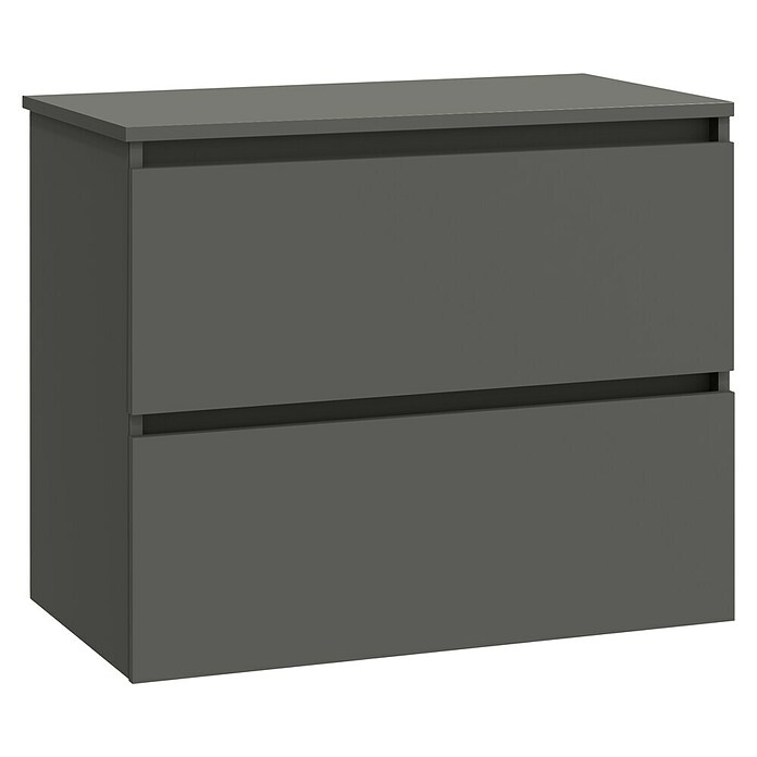 Artysan Mueble de lavabo Kenia Top (L x An x Al: 46 x 90 x 65,6 cm, Antracita) | BAUHAUS