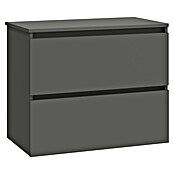 Artysan Mueble de lavabo Kenia Top (L x An x Al: 46 x 90 x 65,6 cm, Antracita) | BAUHAUS