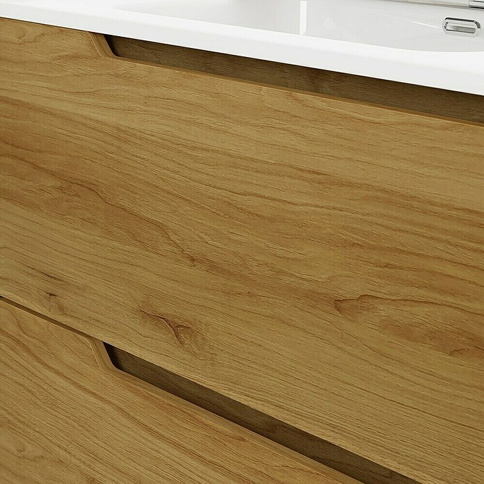 Artysan Mueble de lavabo Zeus (L x An x Al: 44,6 x 80 x 64 cm, Roble waira) | BAUHAUS
