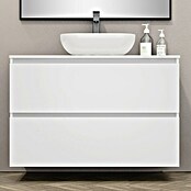 Artysan Mueble de lavabo Kenia Top (Ancho: 100 cm, Blanco) | BAUHAUS