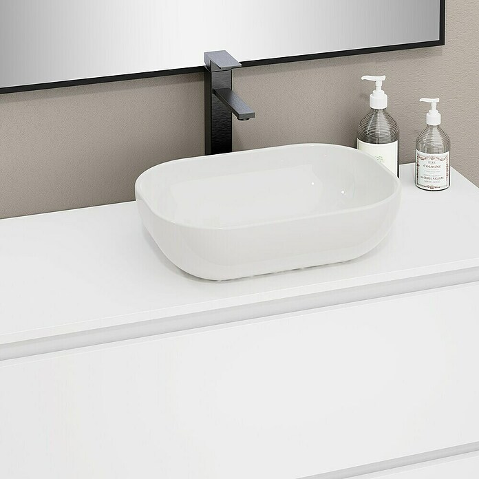 Artysan Mueble de lavabo Kenia Top (Ancho: 100 cm, Blanco) | BAUHAUS