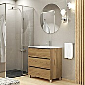 Artysan Conjunto de mueble de baño Basic 3C (Ancho: 80 cm, Roble waira, 3 pzs.) | BAUHAUS