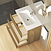 Artysan Conjunto de mueble de baño Basic 3C (Ancho: 80 cm, Roble waira, 3 pzs.) | BAUHAUS