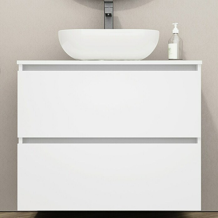 Artysan Mueble de lavabo Kenia Top (L x An x Al: 46 x 80 x 65,6 cm, Blanco) | BAUHAUS