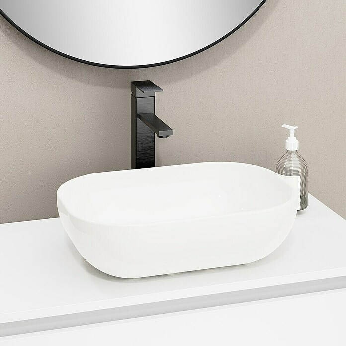 Artysan Mueble de lavabo Kenia Top (L x An x Al: 46 x 80 x 65,6 cm, Blanco) | BAUHAUS