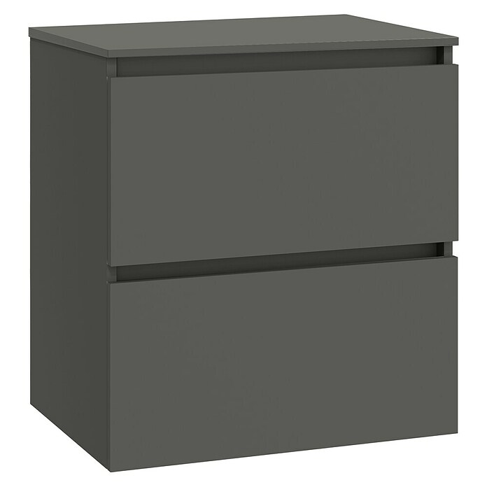 Artysan Mueble de lavabo Kenia Top (L x An x Al: 46 x 70 x 65,6 cm, Antracita) | BAUHAUS