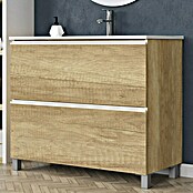 Artysan Mueble de lavabo Barcelona 2C (L x An x Al: 44,6 x 100 x 83,3 cm, Nature) | BAUHAUS