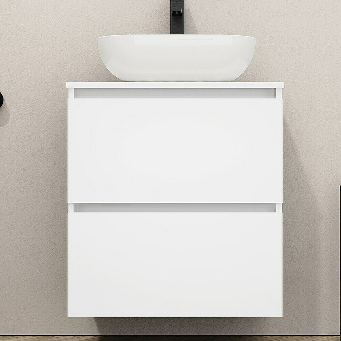 Artysan Mueble de lavabo Kenia Top (Ancho: 60 cm, Blanco) | BAUHAUS
