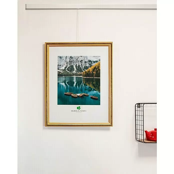 Bubola & Naibo Holzrahmen 2490 - 40 x 50 cm, Gold - Stimmungsaufnahme