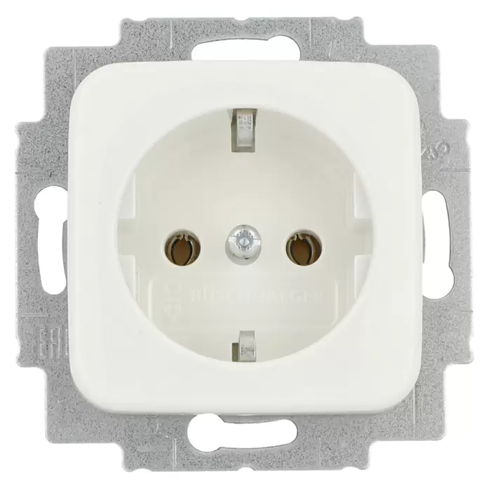 Busch Jaeger | 20 EUC-214 | Inserto Presa Bianco Alpino Con Connessione A Spina 20 Euc 214 Eb10801076 - Foto 7